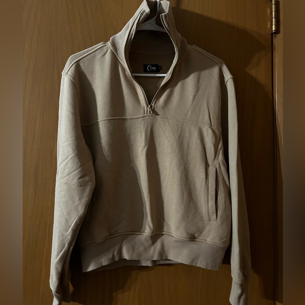 Zyia 1/4 Cowl Pocket Jacket, Size Small